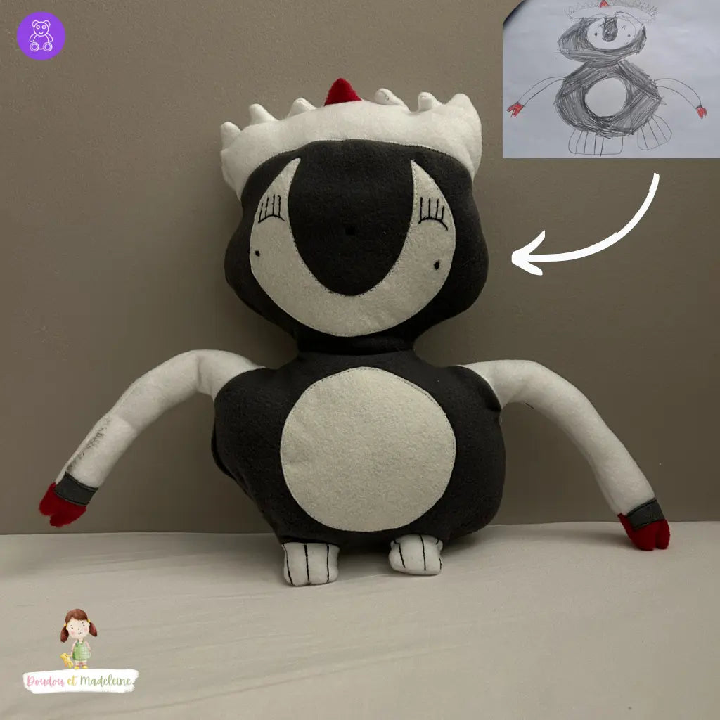 peluche personnalisée pingouin